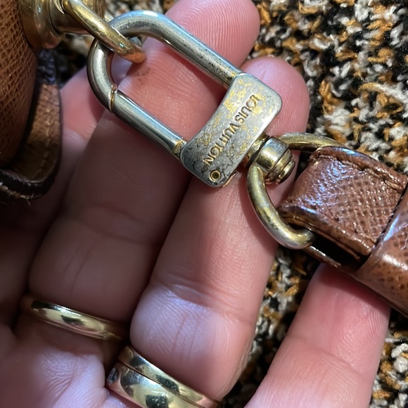 Preloved LV wristlet. 10 inches across.  Cute starter bag :) 325 obo - Picture 3 of 7